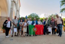 Delegação argelina do Ministério do Turismo e Artesanato, recebida em Évora